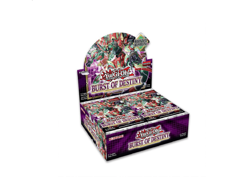 Yu-Gi-Oh! Booster Display „Burst Of Destiny“ – 100 Neue Karten, Inkl. Borrel- & Destiny Hero-Monster