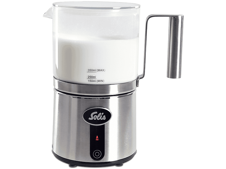 SOLIS OF SWITZERLAND Typ 869 Milchaufschäumer, Silver, 600 Watt, 350 ml ...