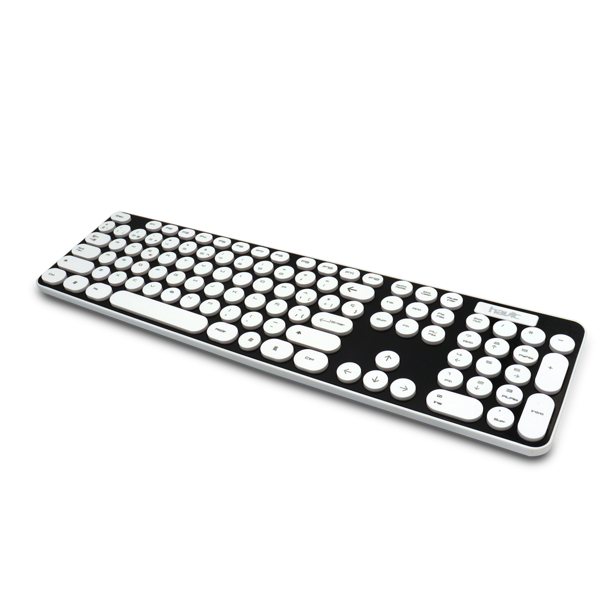 Pack teclado ratón HAVIT KB529GCM TECLAS REDONDAS, Inalámbrico