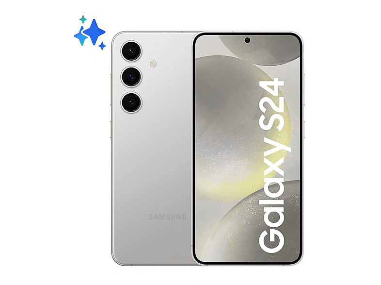 SAMSUNG Galaxy S24, 256 GB, Grigio, Color marmo | MediaWorld.it