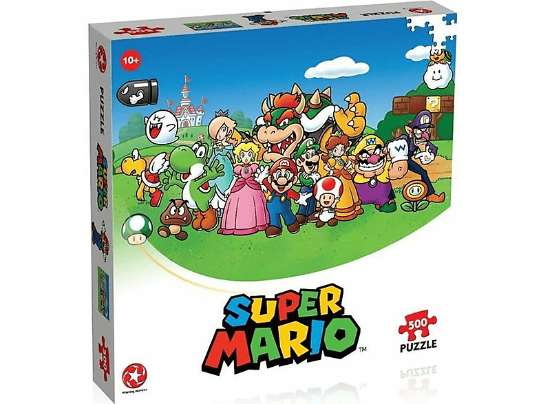 Winning Moves Wer Ist Es? Super Mario - Gioco Da Tavolo Indovina Chi, Per 2 Giocatori, 24 Personaggi, Età 6+