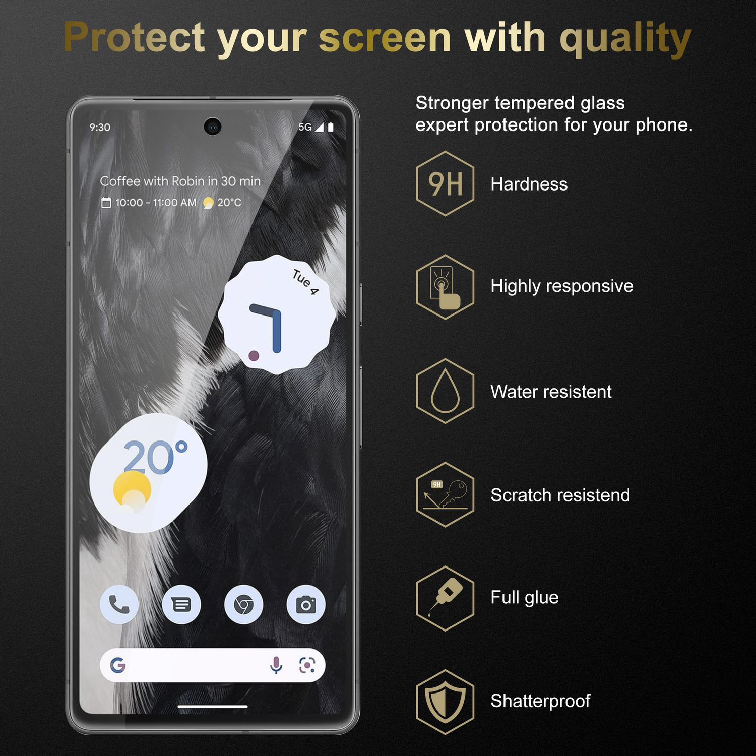 2 Pezzi Vetro Temperato Per Crosscall Core M5 | Durezza 9H, Antigraffio, Anti-impronta, HD Chiaro | Con Kit Di Installazione