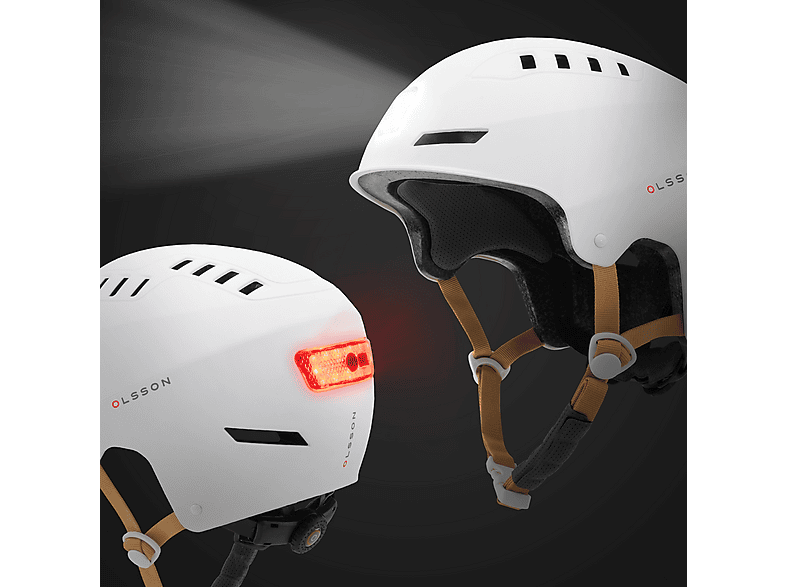 Casco | URBAN LIGHT Antracita S/M con luz para patinete eléctrico