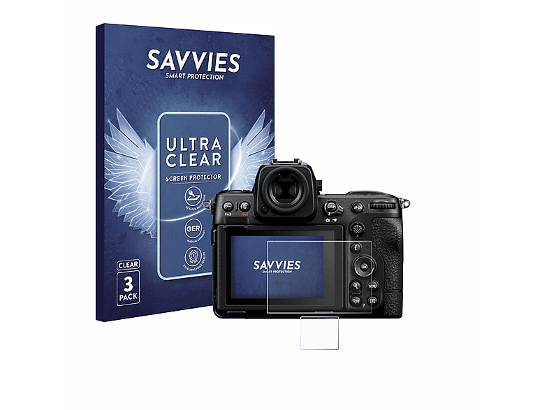 Savvies 6er Pack Displayschutzfolien Für Nikon D5000 - Ultraklar & Kratzfest