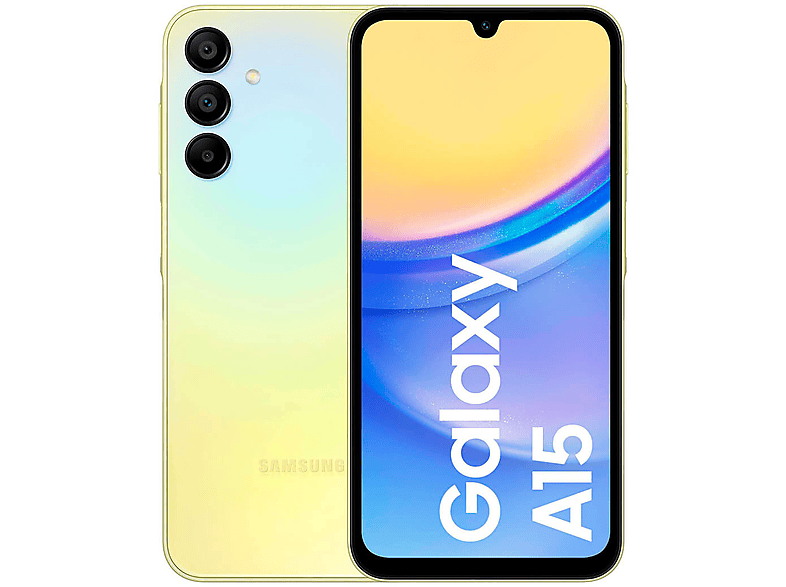 SAMSUNG Galaxy A15 128 GB Gelb Dual SIM | MediaMarkt