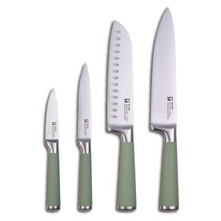 Cuchillos - SAN IGNACIO Juego de 4 cuchillos acero inoxidable moods san ignacio, Verde