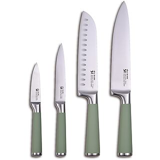Cuchillos - SAN IGNACIO Juego de 4 cuchillos acero inoxidable moods san ignacio, Verde