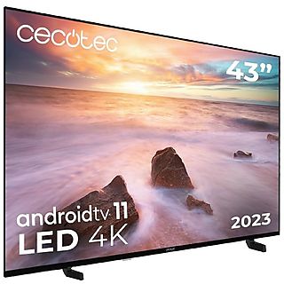 TV LED 65" - CECOTEC A2 séries ALU20065S, UHD 4K, Black