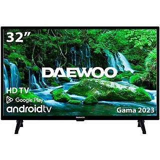 TV LED 32" - DAEWOO 32DM54HA1, HD, Single Core, Smart TV, Negro
