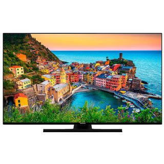 TV QLED 55" - DAEWOO 55DH55UQMS, HDR 4K, Quad Core, Smart TV, DVB-T2 (H.265), Negro