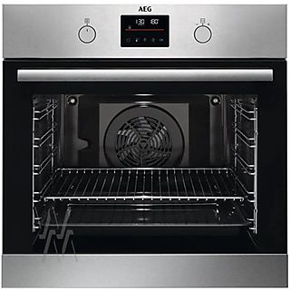 Horno multifunción - AEG BPB331161M, Integrable, Cable de corriente, Pirolítico, 72 l, 60 cm, Inox