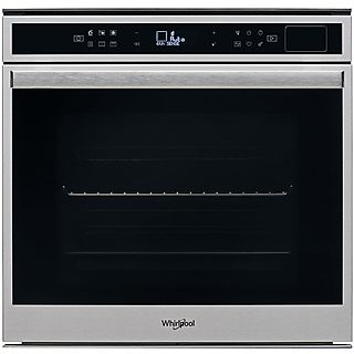 Horno - WHIRLPOOL W6OS44PS1P, Integrable, Cable de corriente, Pirolítico, 73 l, 59,5 cm, Inox