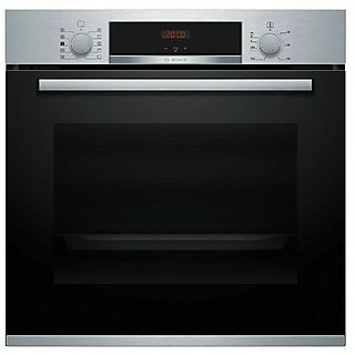 Horno multifunción - BOSCH HRA512ES0, Integrable, red eléctrica, Hidrolítica, 71 l, 63,00 cm, NA