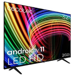 TV LED 32.01" - CECOTEC LED A3 series ALH30032, HD, Black