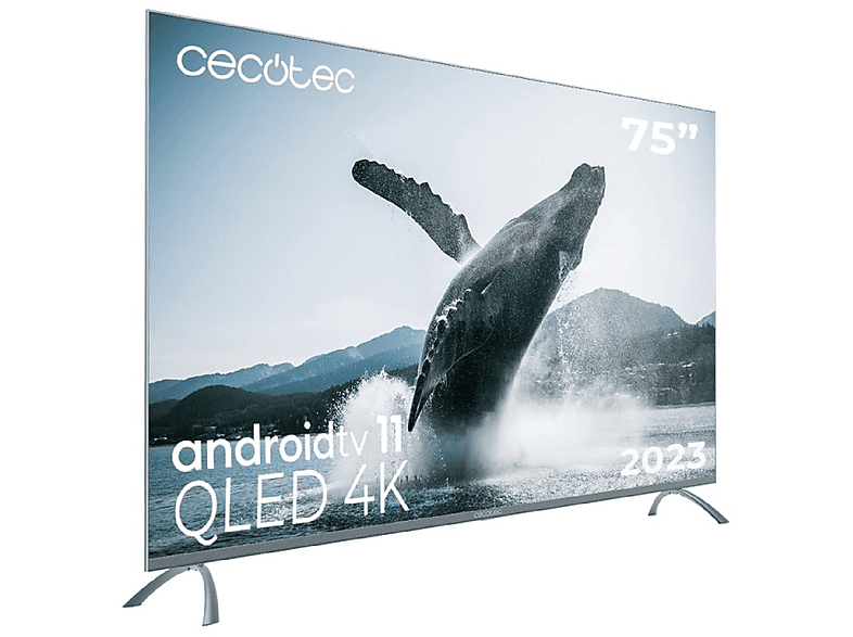 TV QLED 75" - CECOTEC QLED V3+ series VQU30075+S