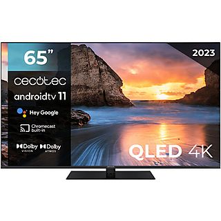 TV QLED 65" - CECOTEC V1Z+ series VQU11065Z+, UHD 4K, Smart TV, Black