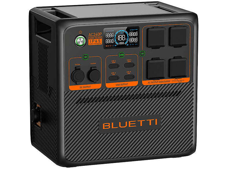 Generador de energía - BLUETTI AC240P,Actualización AC240