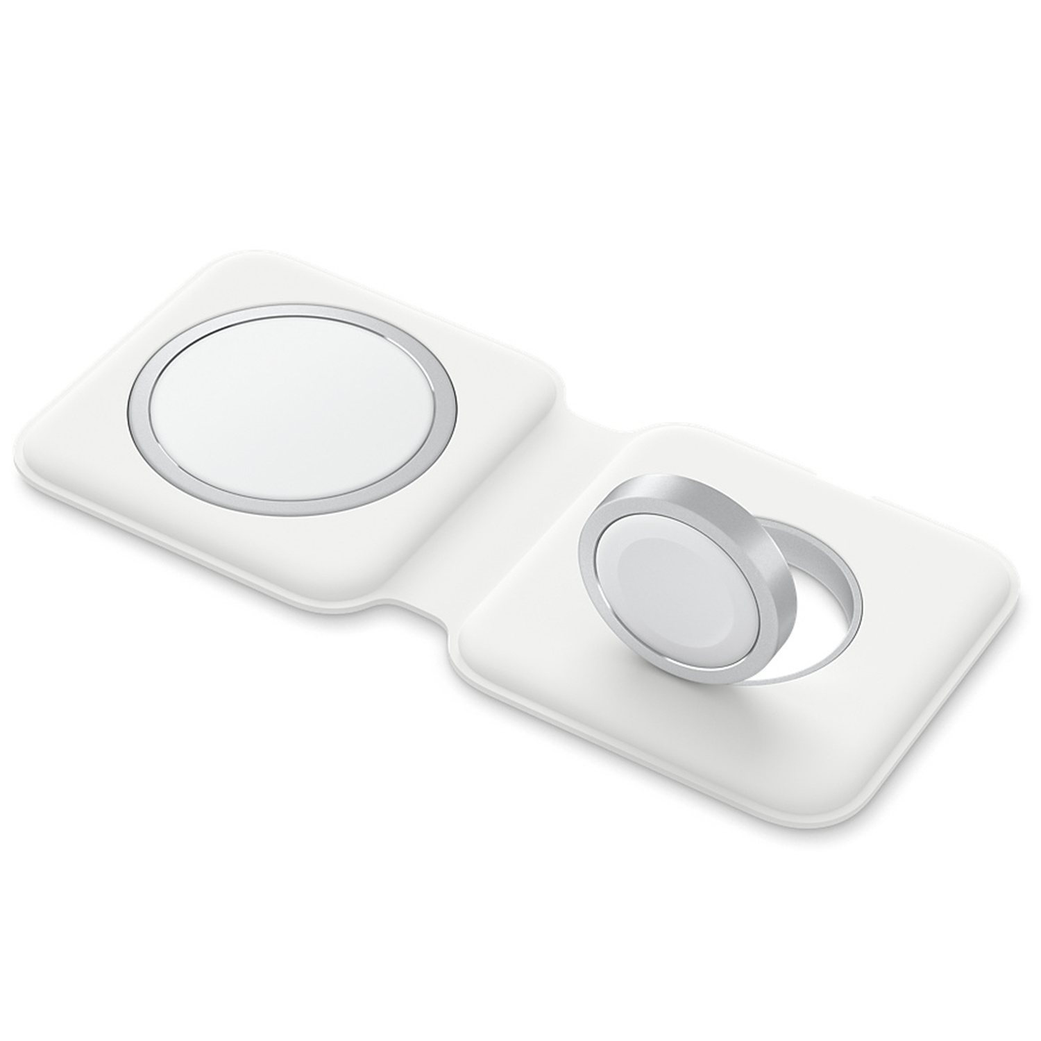 APPLE Chargeur sans fil MagSafe Duo iPhone / Apple Watch - Blanc Chargeurs sans fil