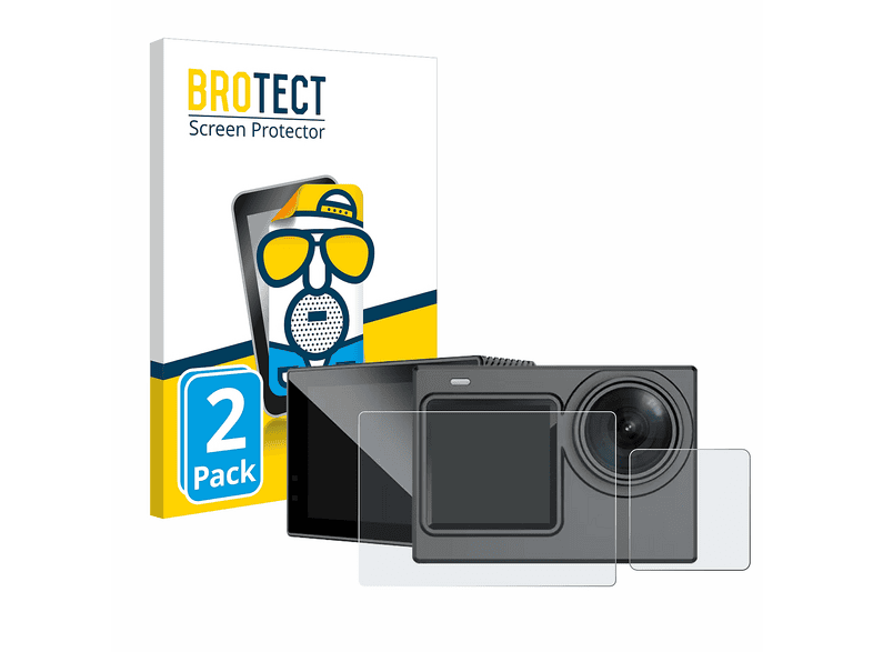 Protection D'écran Verre Mat BROTECT 9H Pour Appareil Photo 3.0 Pouces - Anti-reflet, Anti-traces, Installation Facile