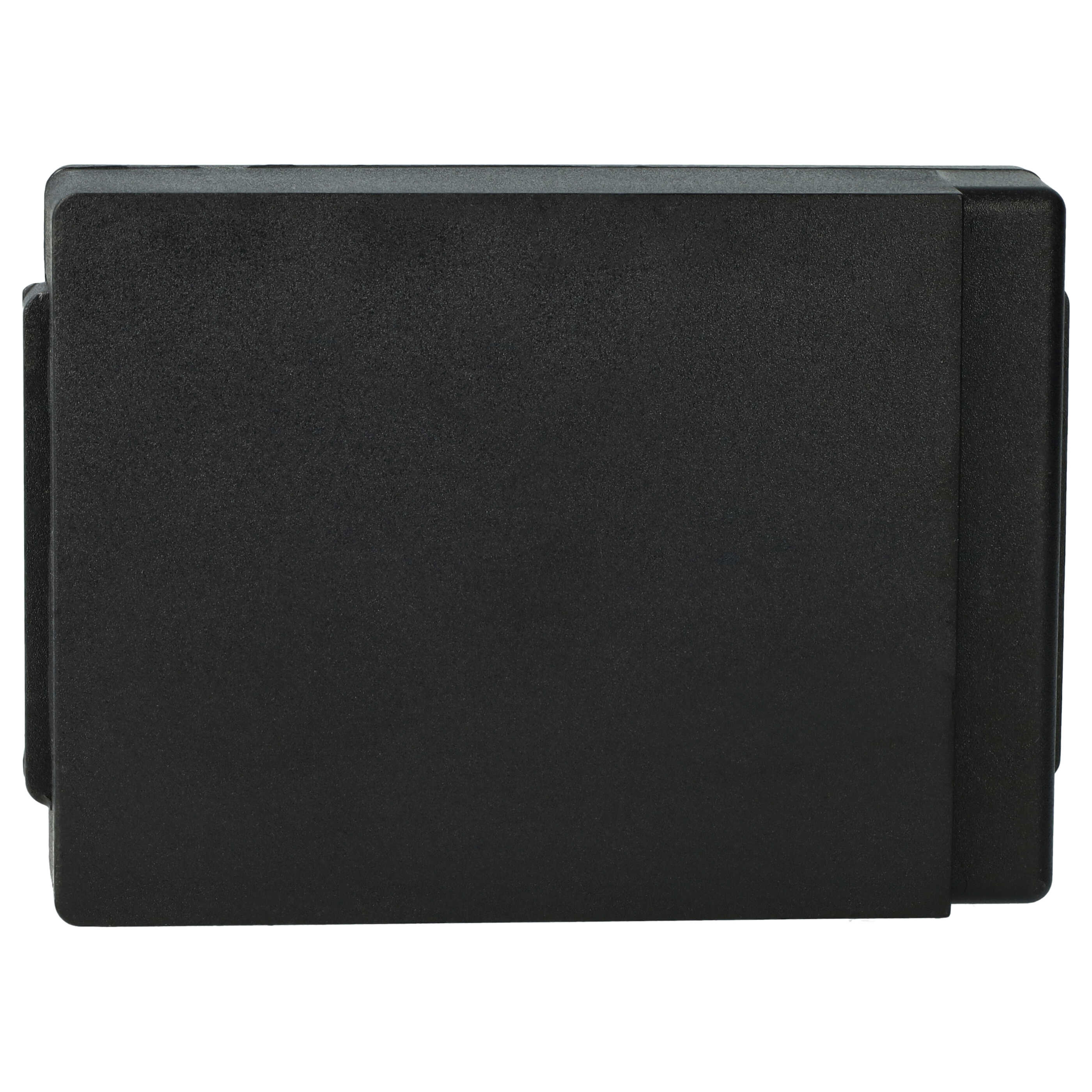Schwarzes rechteckiges Gerät. Das Gerät ist eine schwarze Box.