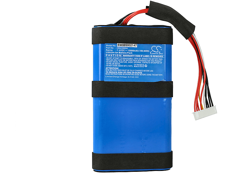 Vhbw Akku Für JBL Pulse 4 - 7800mAh 3,7V Li-Ion Ersatzakku Lautsprecher