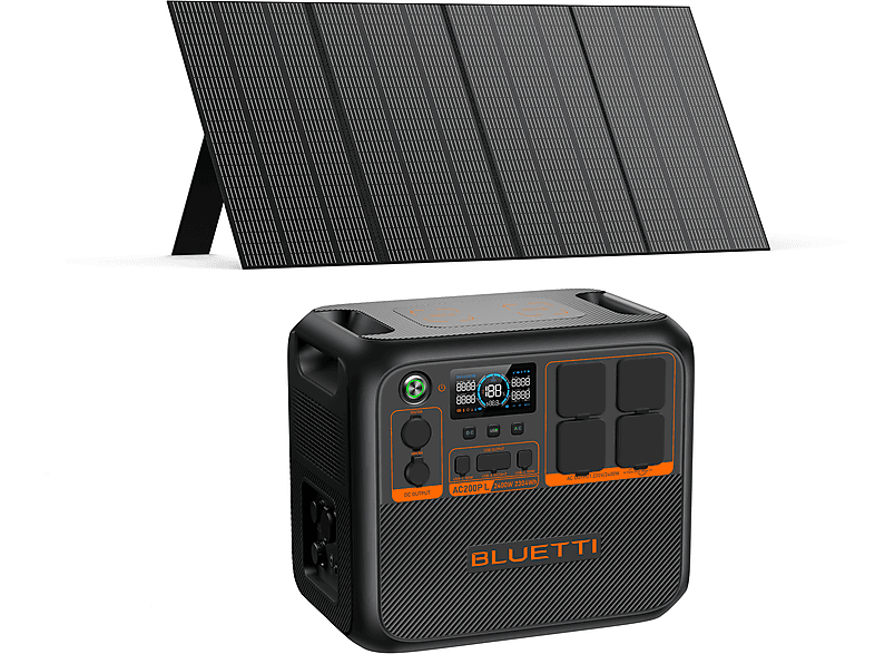 Generador de energía - BLUETTI AC200PL con PV350,Actualización AC200L