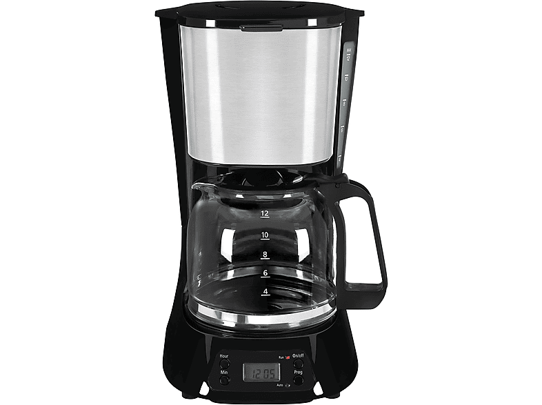 EXQUISIT KA6119isw Kaffeemaschine Schwarz