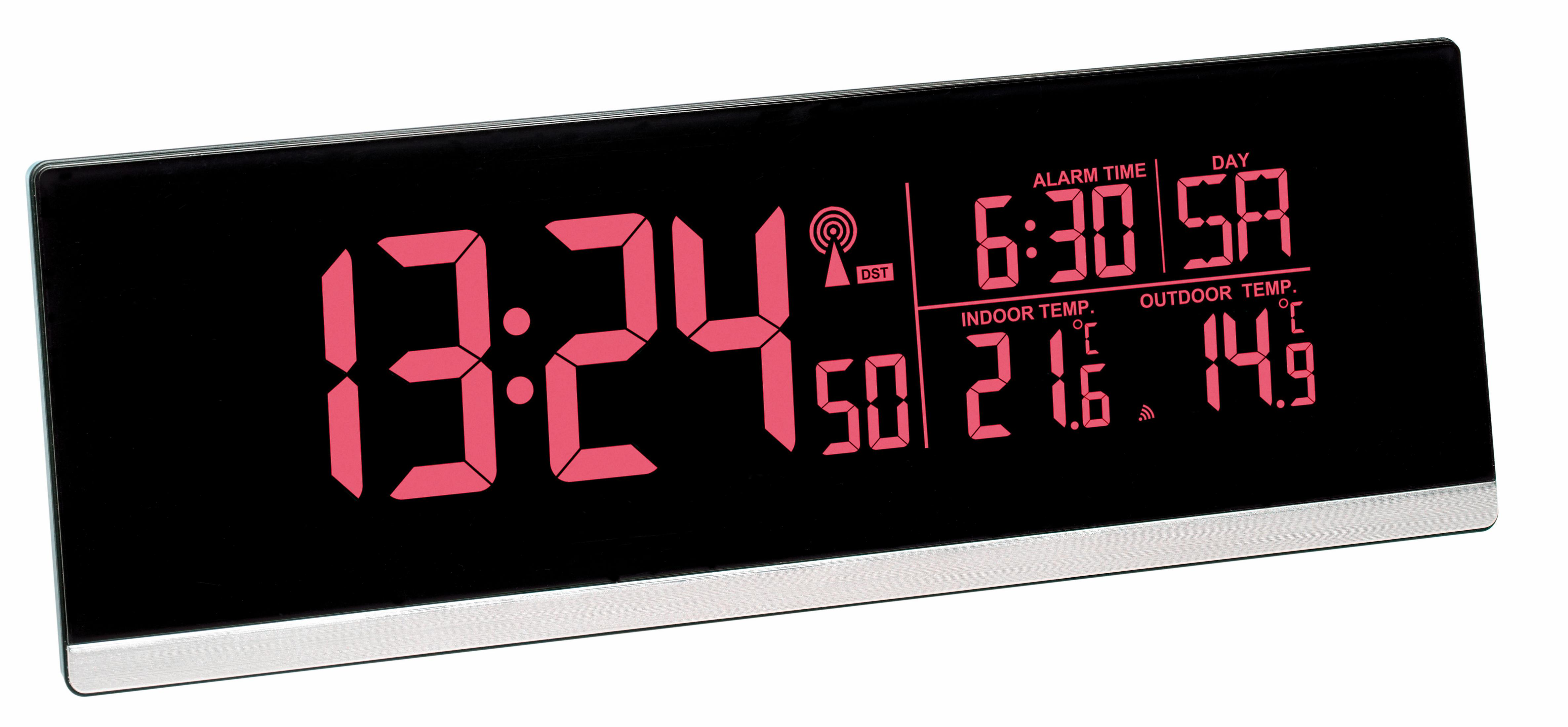 TFA FUNK-WECKER MIT AUSSENTEMPERATUR Funkwecker