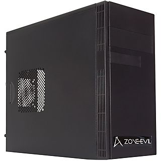 PC Sobremesa - ZONE EVIL Zone Evil Easy Intel Core i3 10100/16GB/1TB SSD Ordenador PC, Intel Core i3-10100, 16 GB RAM, 1 TB SSD, UHD 630, Sin sistema operativo, Negro