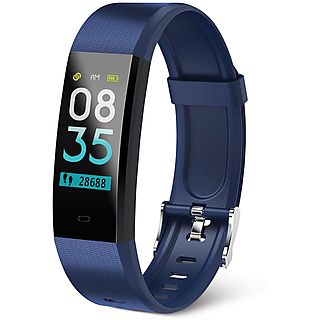 Pulsera de actividad  - Health Tensio Lite MUVIT IO, Azul, 0,96 "