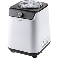 MediaMarkt PRIMO PR401IM Roomijsmachine Wit/zwart aanbieding