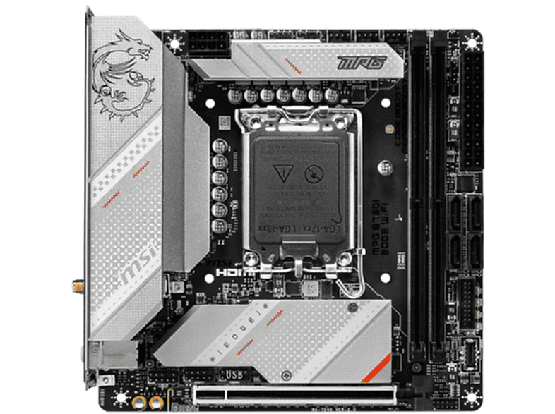Placa base MPG B760I EDGE WIFI MSI, Mini ITX, Mini ITX, Intel B760