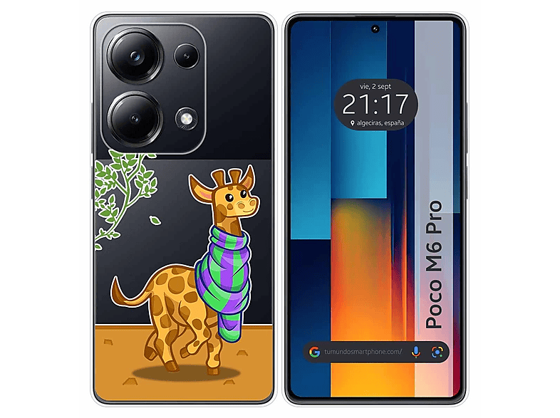 Pro-Skin-Funda De Cuero Para Xiaomi Poco X6 M6 Pro 5G X5