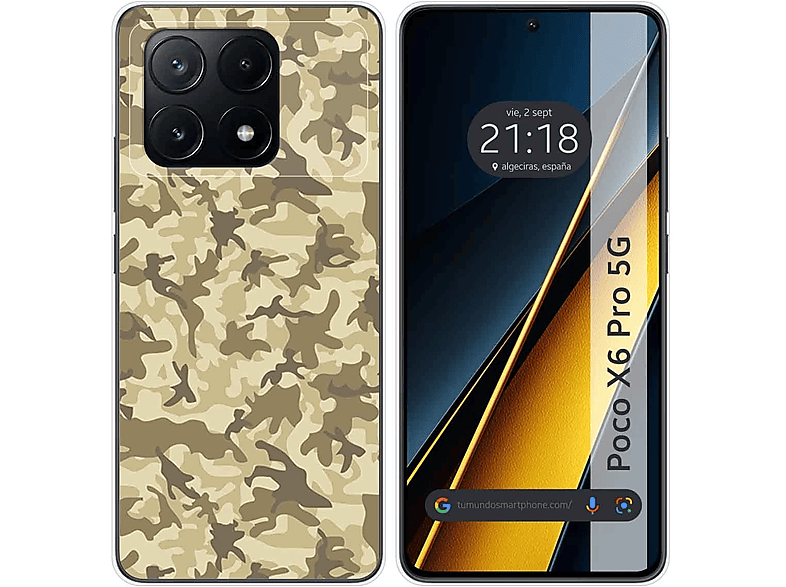 Funda móvil - Xiaomi Poco X6 Pro 5G TUMUNDOSMARTPHONE, Xiaomi, Xiaomi Poco  X6 Pro 5G, Multicolor