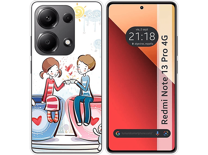 Funda móvil - Xiaomi Redmi Note 13 Pro 4G TUMUNDOSMARTPHONE