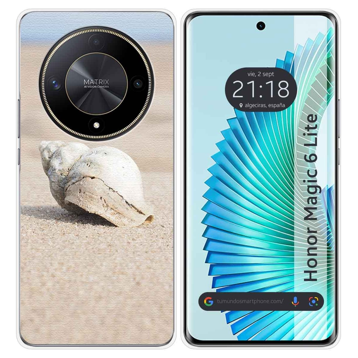 WBWONE Funda Para Huawei Honor Magic 6 Lite / Magic6 Lite, Shock- Absorción TPU/PC Carcasa Con Porta Anillos Invisible Y Cubierta Deslizante De La Cámara, Negro