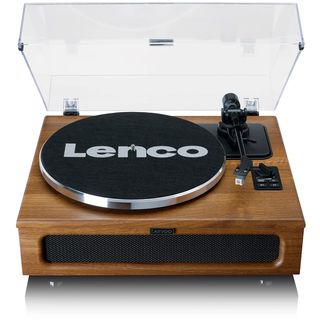 Tocadiscos  - LS-410WA LENCO, Bluetooth, 33/45 RPM, No disponible