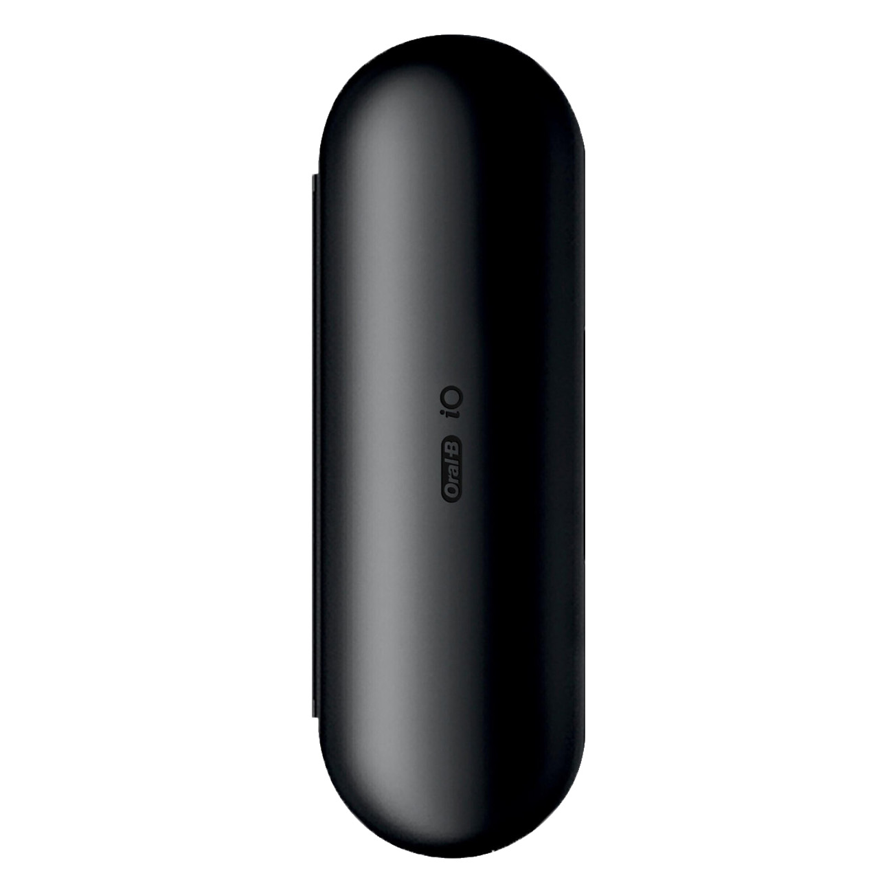 Ein schwarzes Reiseetui für eine Oral-B IO Zahnbürste.