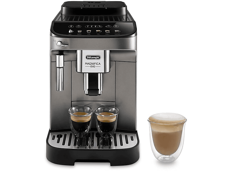 DE LONGHI ECAM 290.42.TB MAGNIFICA EVO Kaffeevollautomat Titan/Schwarz