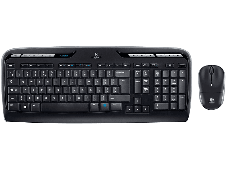 Pack Teclado + Ratón | LOGITECH Wireless Combo MK330, Inalámbrico ...