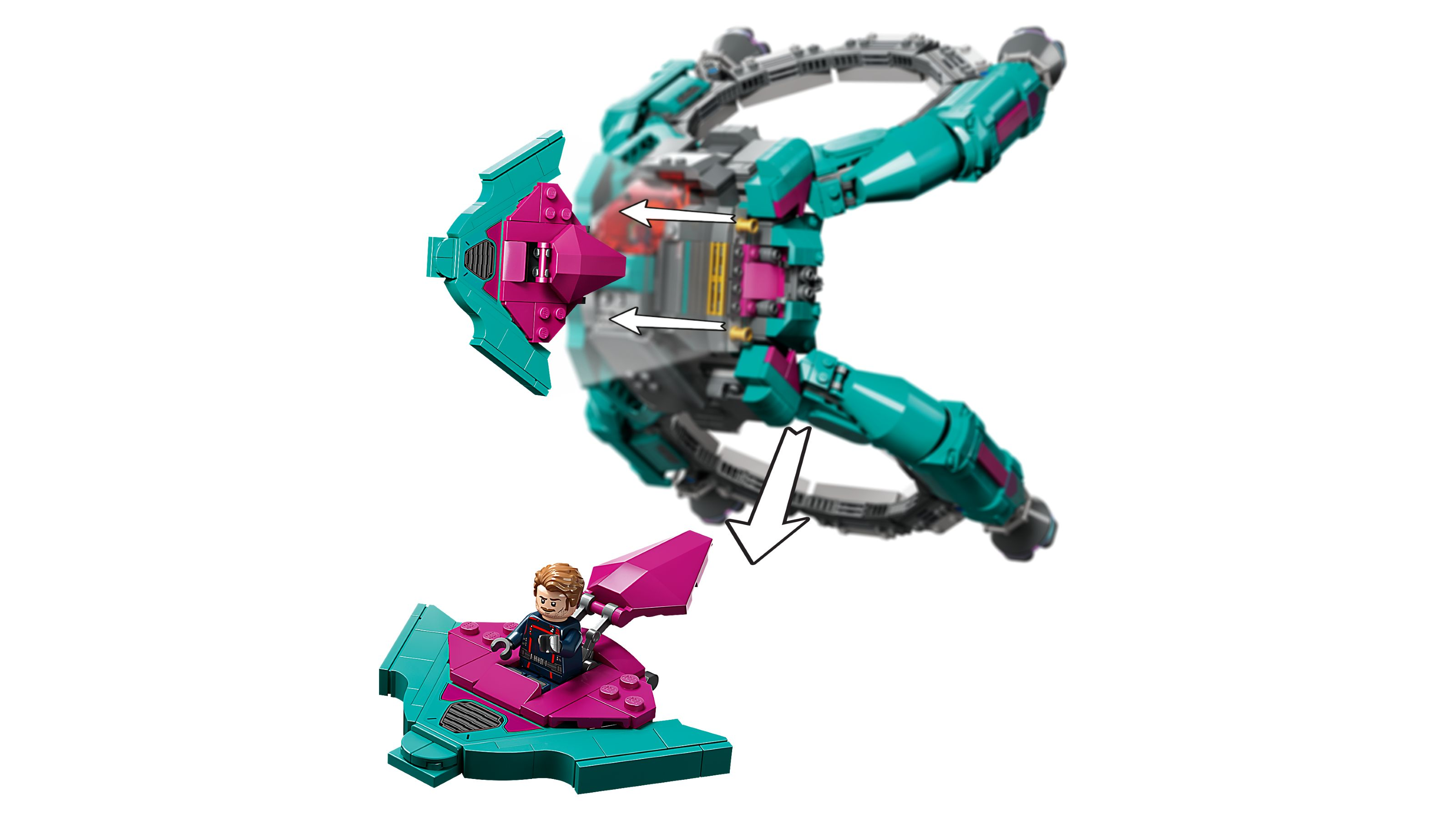 LEGO 76255 Das neue Schiff der Guardians Bausatz