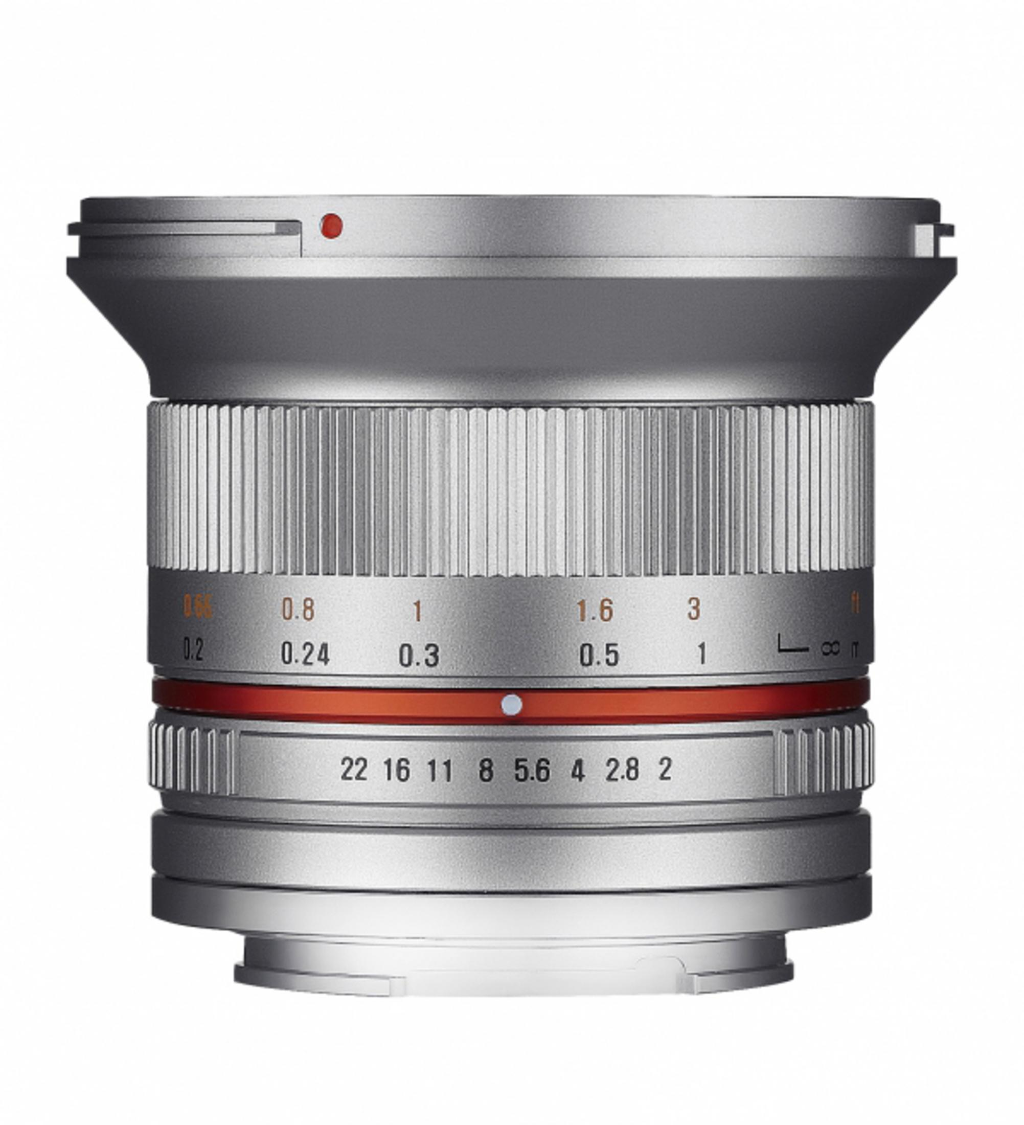 SAMYANG 1220510102 12MM F2.0 FUJI X - SILVER - 12 mm f/2 (Objektiv 