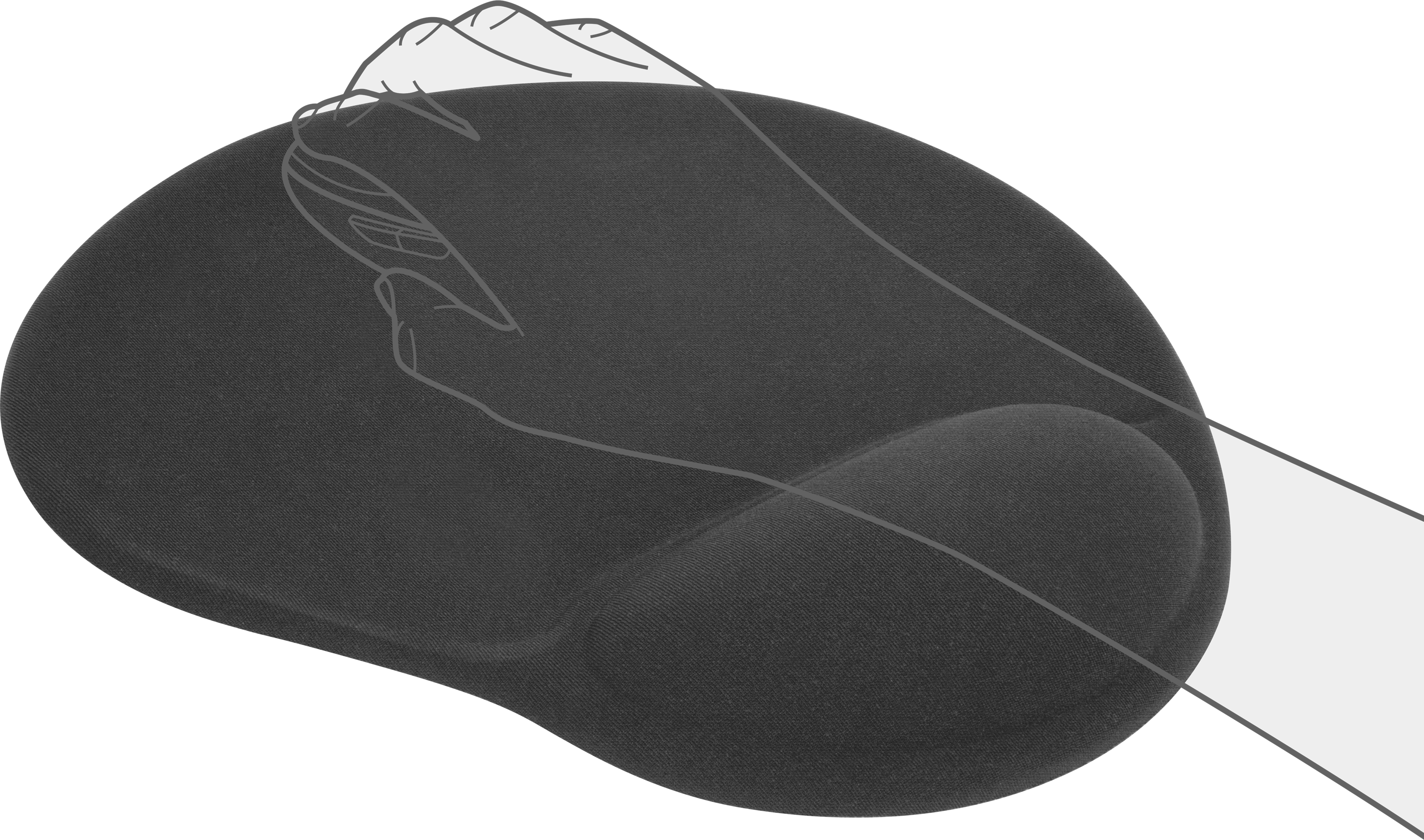 SPEEDLINK SL-620802-BK VELLU BLACK, Mauspad