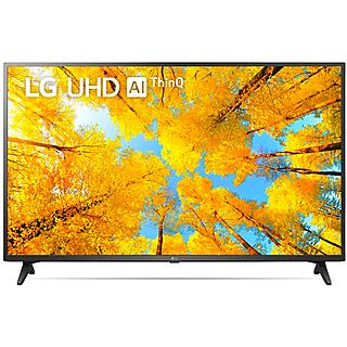 TV LED 65'' - LG 65UQ75006LF, UHD 4K, Procesador Inteligente a5 Gen5 AI Processor 4K, Smart TV, DVB-T2 (H.265), Negro