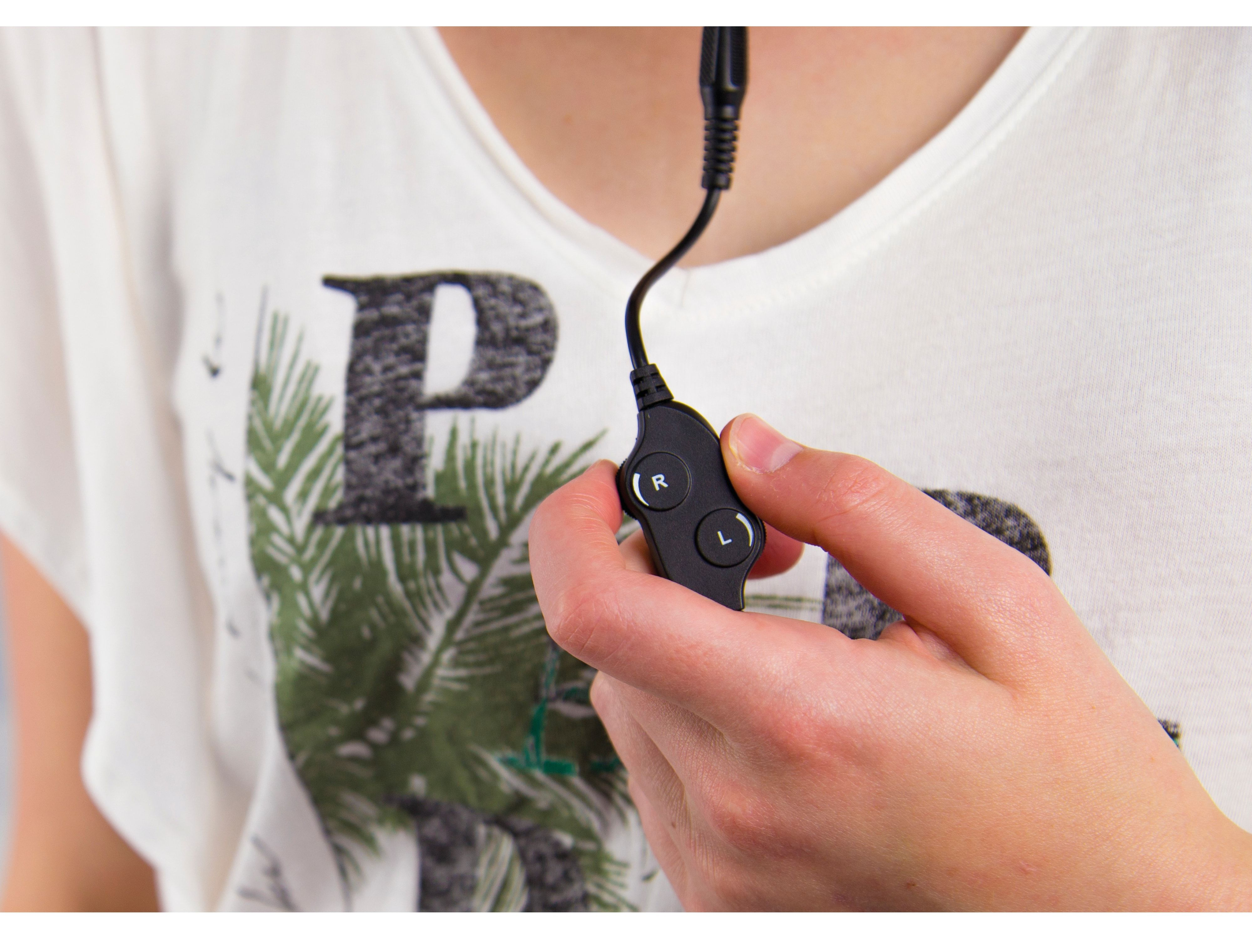 FYSIC FH-12, In-ear Kopfhörer mit Kabel Schwarz