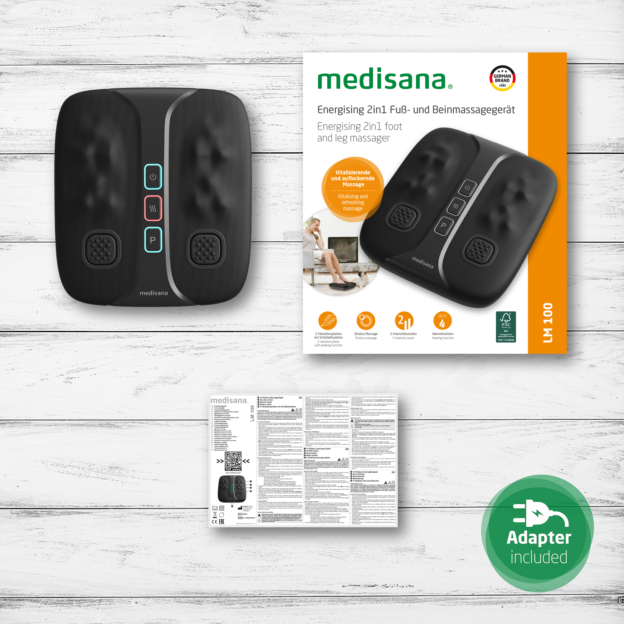 Masażer MEDISANA LM 100 Czarny