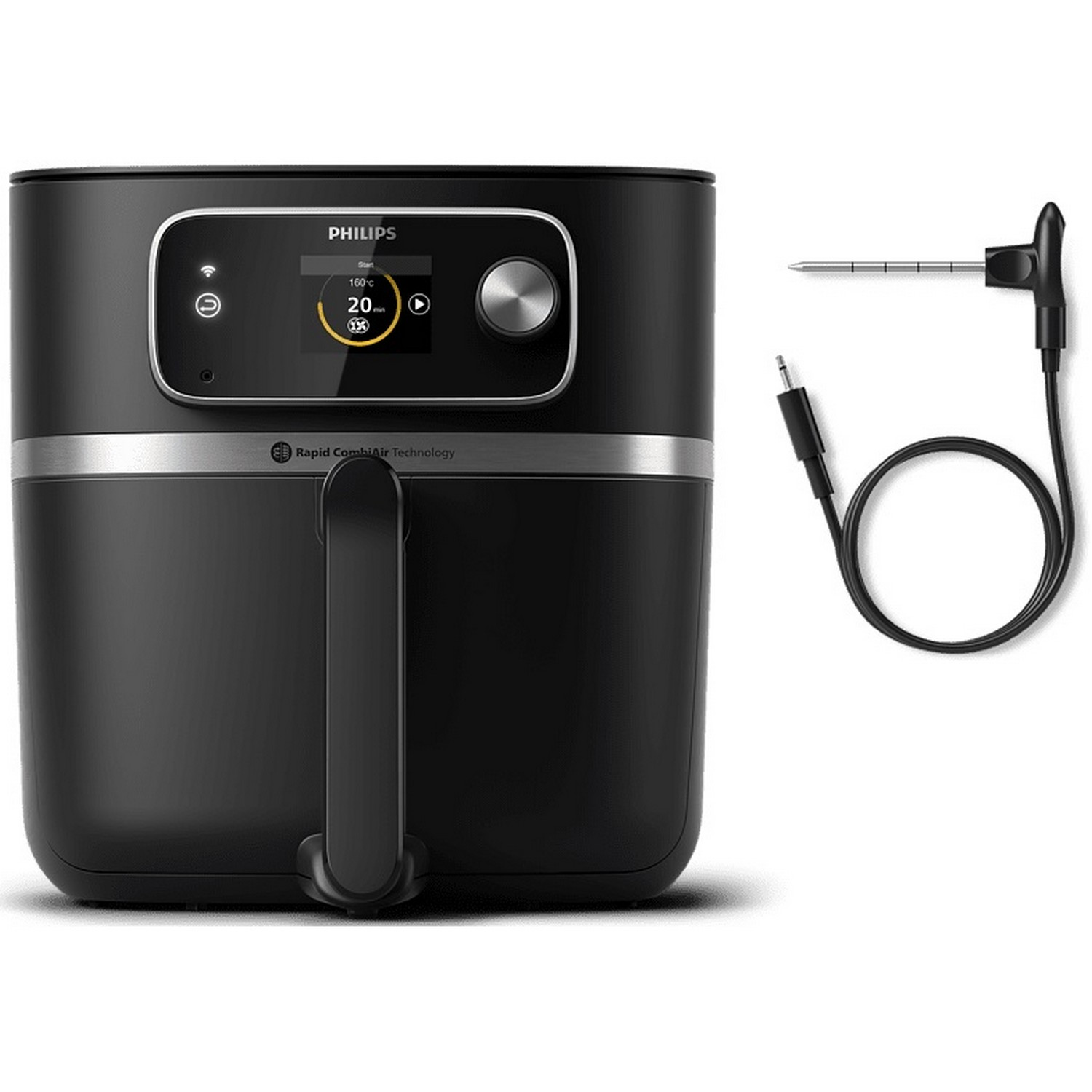 PHILIPS HD9880/90 Heißluftfriteuse 2200 Watt Schwarz