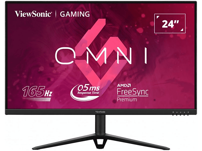 VIEWSONIC VX2428J 24 Zoll Full-HD Gaming Monitor (0,5 ms Reaktionszeit , 165 Hz , 165 Hz nativ)