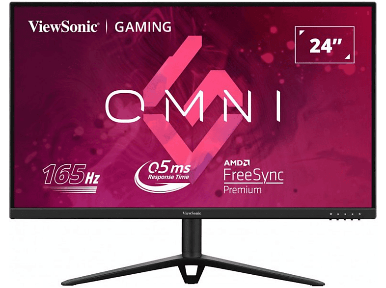 Monitor - VIEWSONIC Viewsonic VX Series 24" LED IPS FullHD 165Hz FreeSync Premium Negro