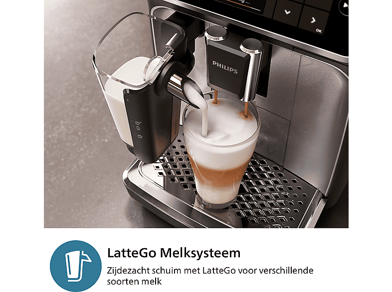 PHILIPS Ep5447/90 Tam Otomatik Espresso Makinesi Siyah Fiyat
